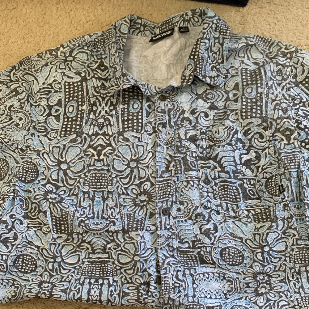 Vans button down shirt